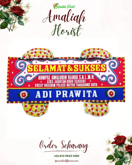 Papan Bunga Ucapan Selamat Kecila