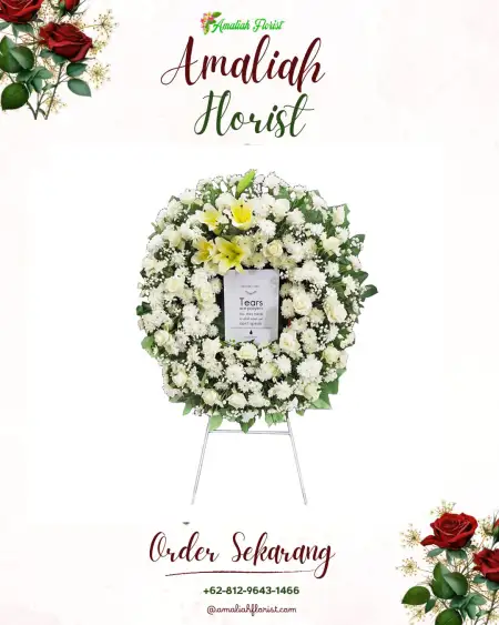 Krans Bunga Duka Kecila